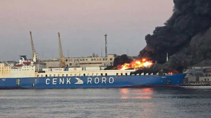 Zpráva: Rusko zaútočilo na dvě zahraniční lodě u ukrajinského pobřeží