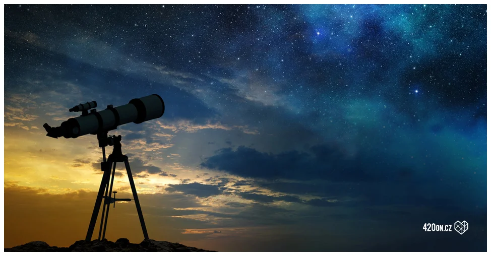 Ilustrace k článku: Hlavní astronomické události zimy 2026 v Česku