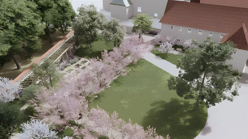 Zpráva: Kapucínské zahrady v Sokolově čeká revitalizace s důrazem na historii a vzdělávání