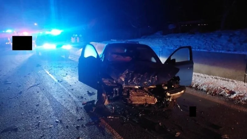 Zpráva: Pět zraněných při hromadné nehodě u obce pod Troskami