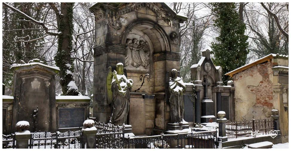 Ilustrace k článku: Pražská hřbitova uzavřena pro návštěvníky kvůli námraze