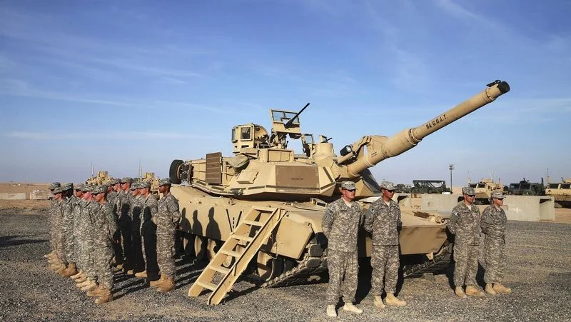 Ilustrace k článku: USA vysílají do Rumunska vojáky vybavené tanky Abrams