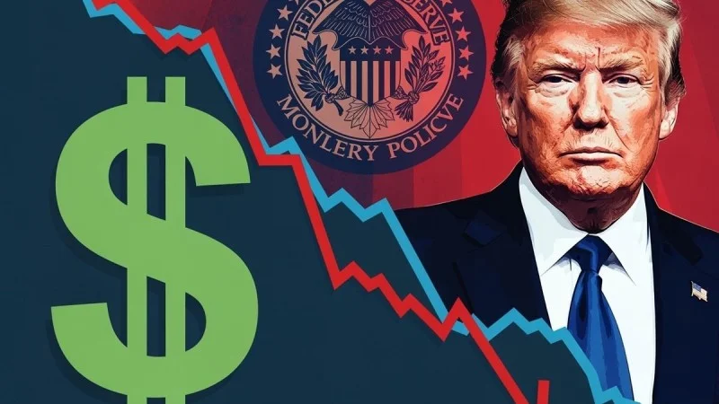 Zpráva: Dolar oslabuje, Trump komentuje jeho pohyb jako 'jojo'