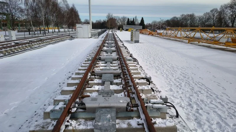 Zpráva: Prostějov zahájil testování první české vysokorychlostní výhybky