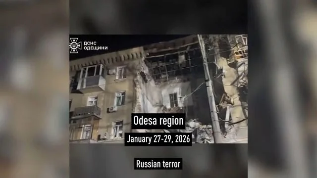 Zpráva: Zelenskyj přednesl zprávu o lednových útocích na Ukrajinu