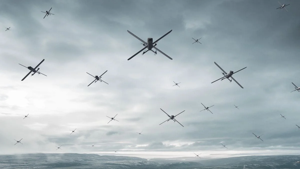 Ilustrace k článku: Na polskou vojenskou základnu se zřítil neznámý dron