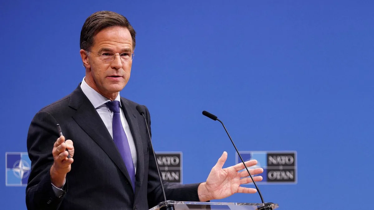 Ilustrace k článku: Rutte přicestoval do Kyjeva v době ruských útoků