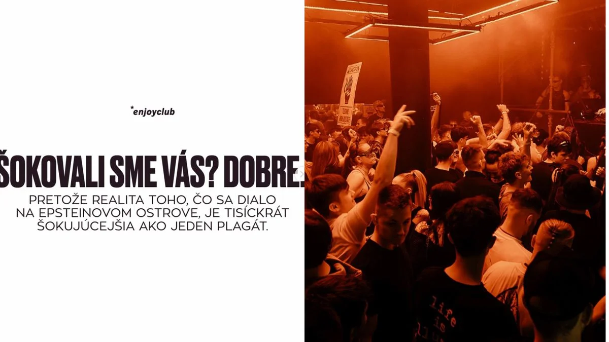 Ilustrace k článku: Žilinský klub vyšetřován policií kvůli plakátu lákajícímu mladé dívky