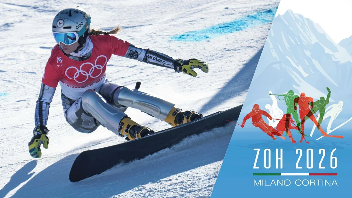 Ilustrace k článku: Češi na olympiádě 2026: Sledujte program a naše reprezentanty