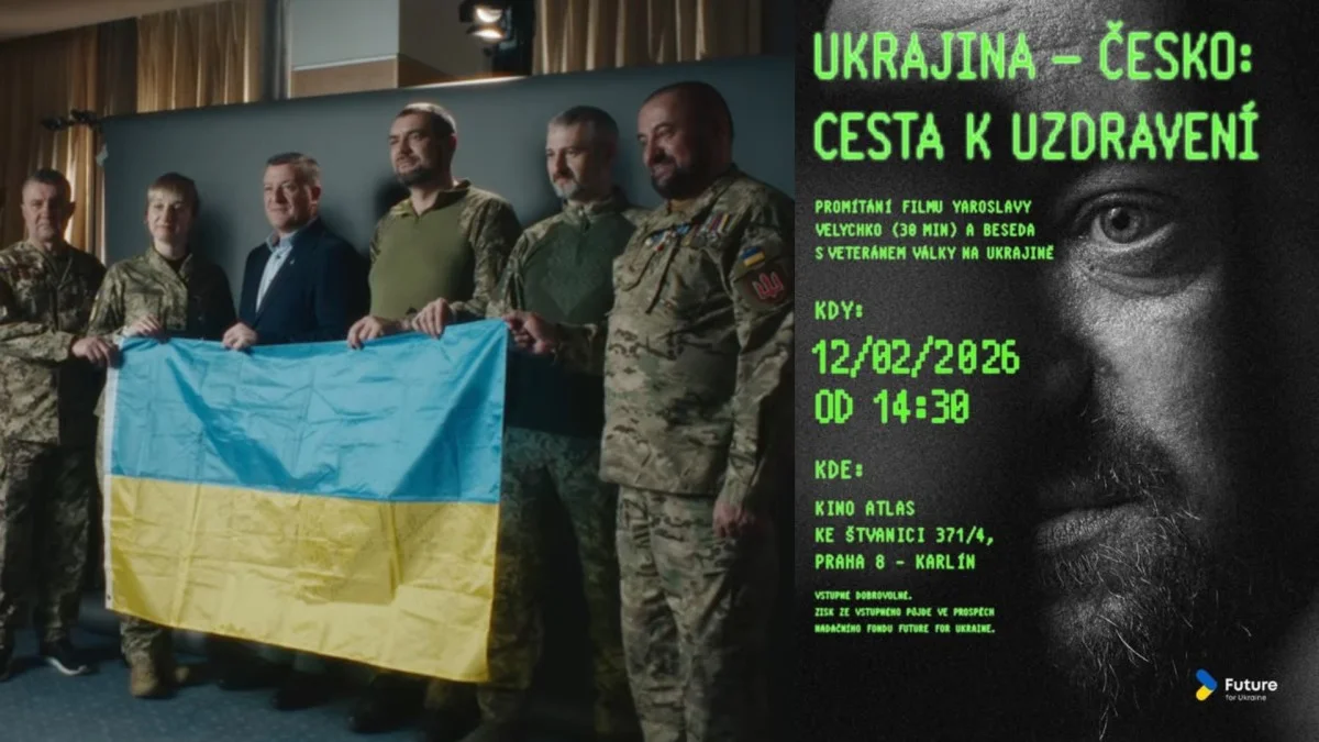 Ilustrace k článku: V Praze se uskuteční premiéra filmu o ukrajinských vojácích v rehabilitaci
