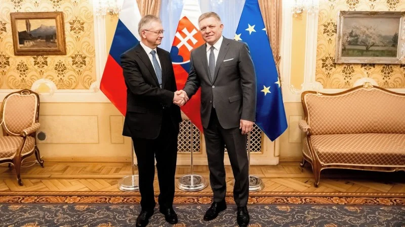 Zpráva: Fico otevřel dveře ruskému velvyslanci Andrejevovi