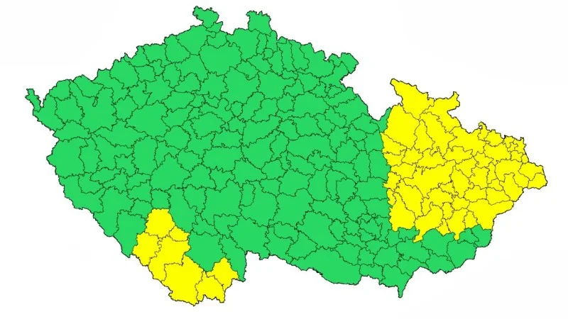 Zpráva: Napadne až 15 centimetrů sněhu, varují meteorologové