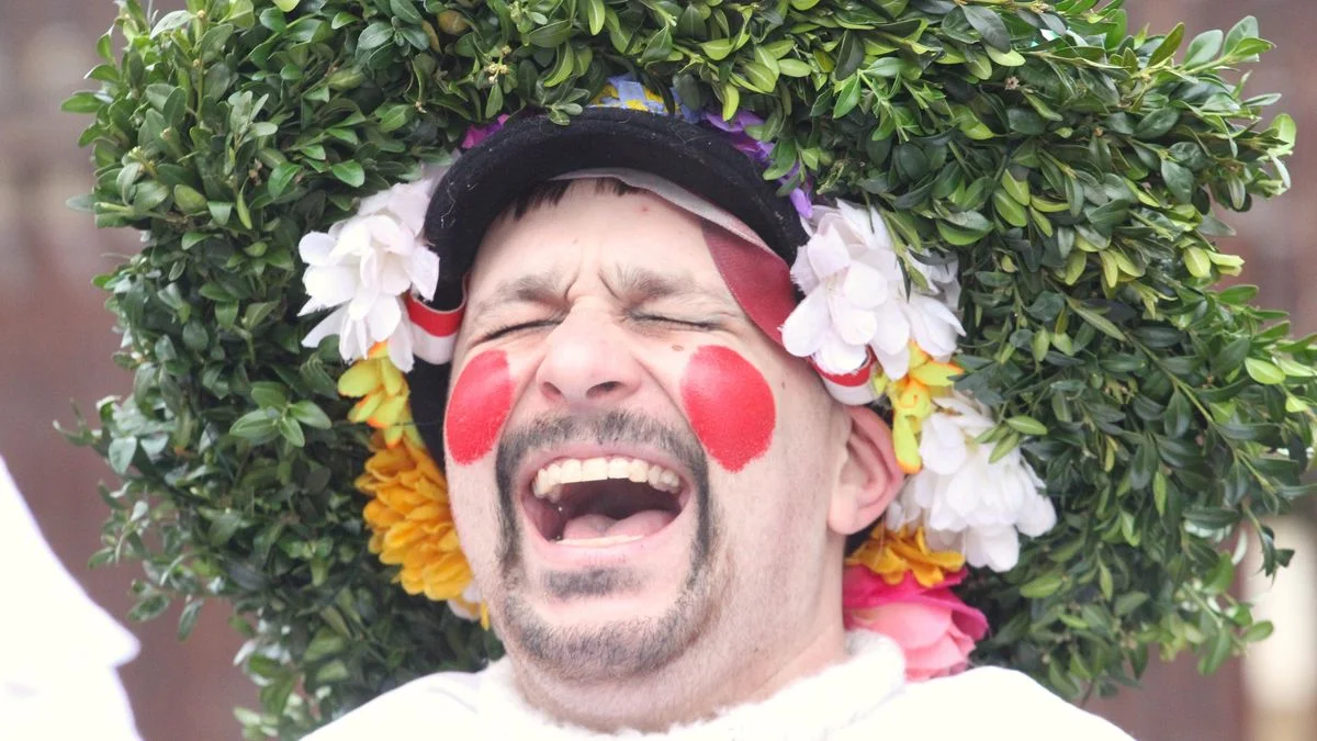 Ilustrace k článku: Herálec na Žďársku ožil tradičními maškary, alkohol tekl proudem