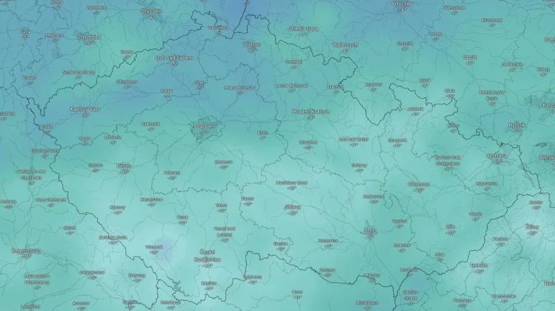 Zpráva: Česko zasáhne arktický vzduch: Teploty prudce klesnou