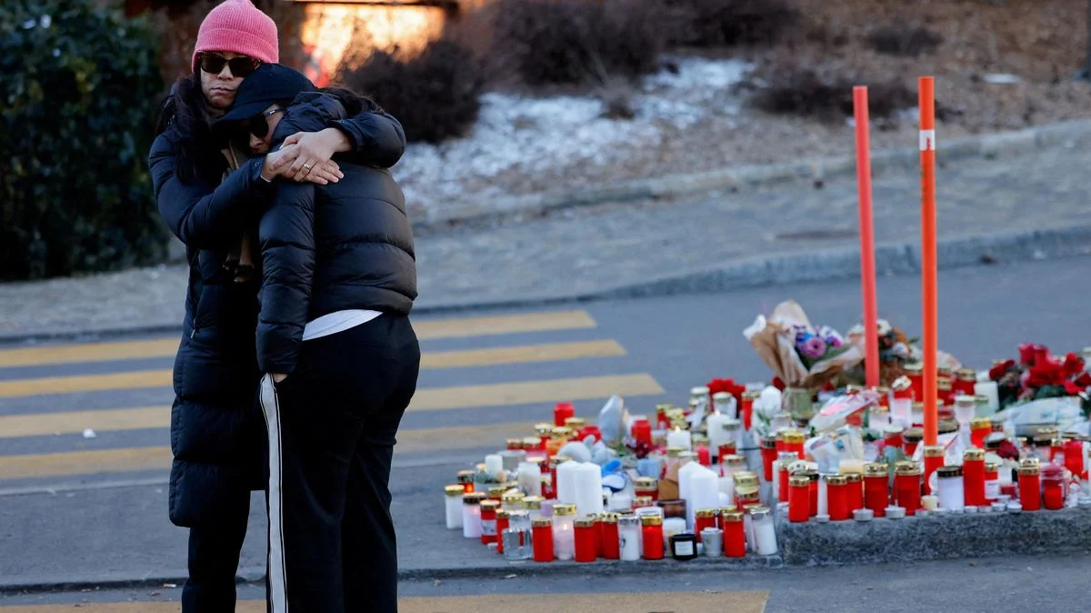 Иллюстрация к статье: Идентифицированы первые жертвы пожара в Швейцарии, среди них подростки