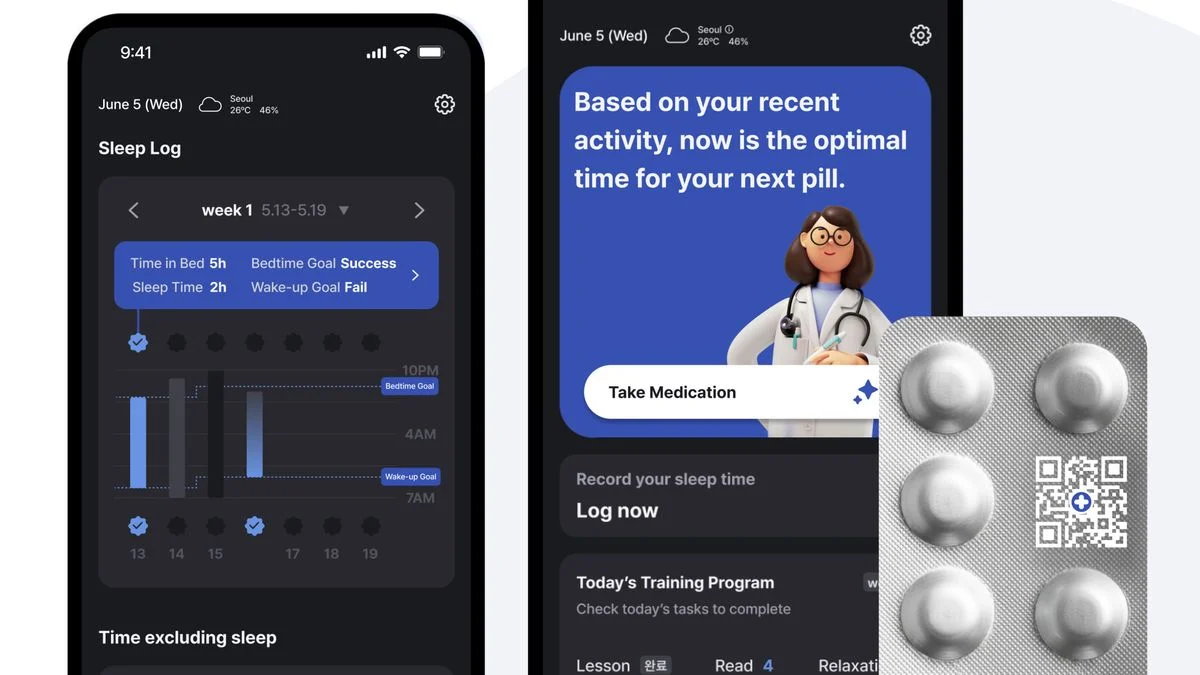 Ілюстрація до статті: Інноваційна AI система від WELT допоможе боротися з безсонням