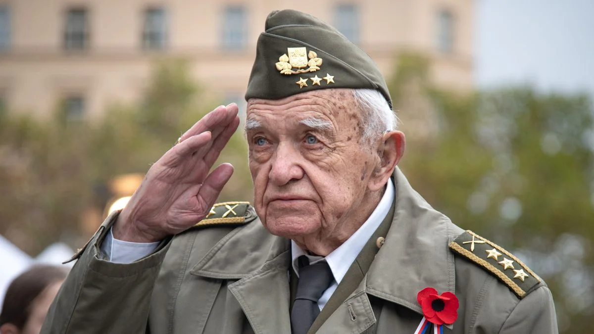 Иллюстрация к статье: Ушел из жизни ветеран Второй мировой войны Милослав Масопуст