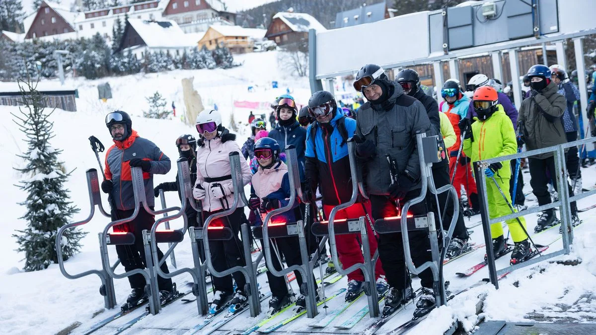 Ilustrace k článku: Skiareál Kopřivná v Jeseníkách zaznamenal rekordní návštěvnost