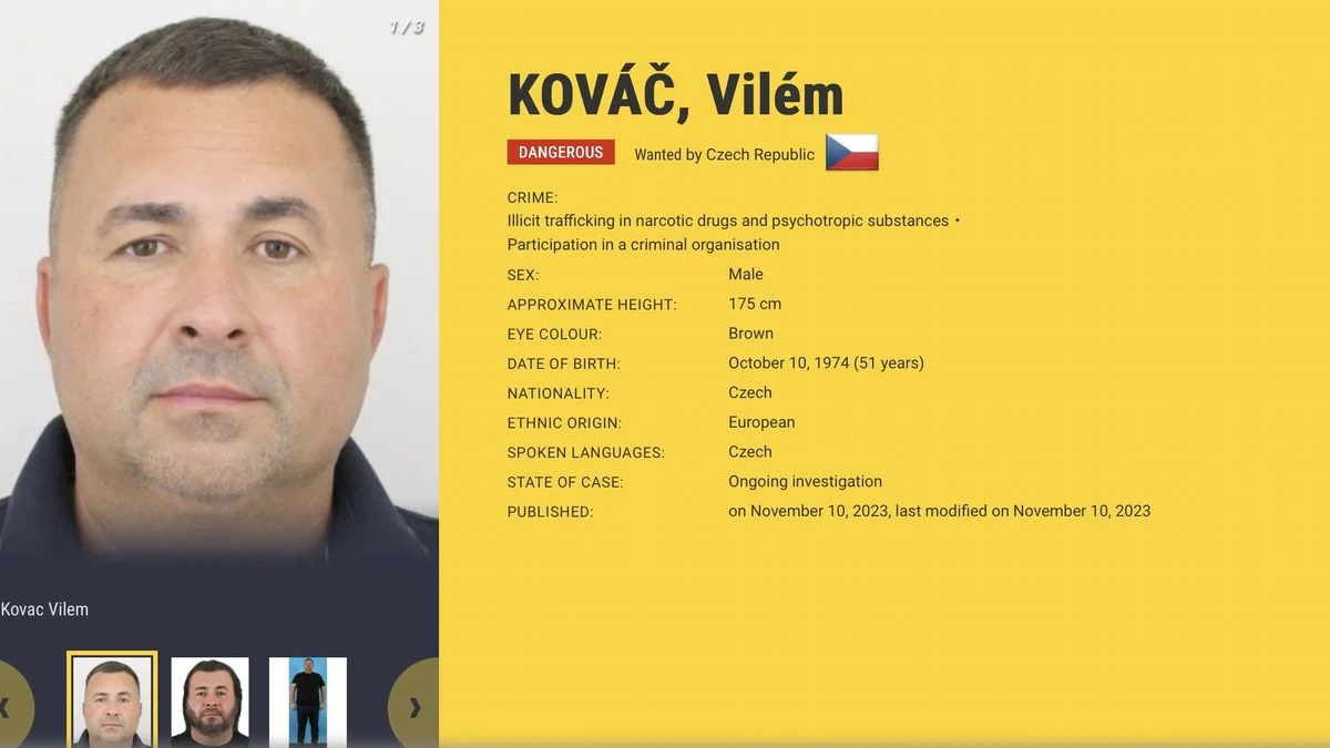 Ilustrace k článku: Inspekce uzavřela případ muže hledaného jako narkobarona, který zmizel před třemi lety