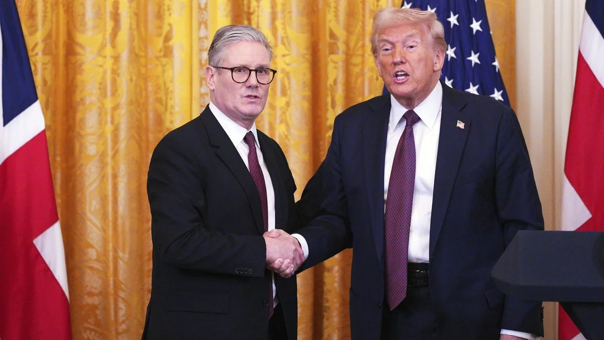 Ilustrace k článku: Britský premiér Starmer mluví o blížení k jednotnému trhu EU