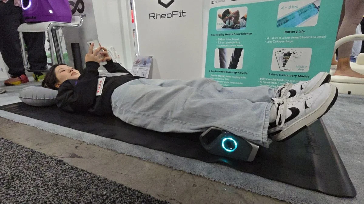 Иллюстрация к статье: Автоматический массажный валик RheoFit A1 теперь доступен в Чехии