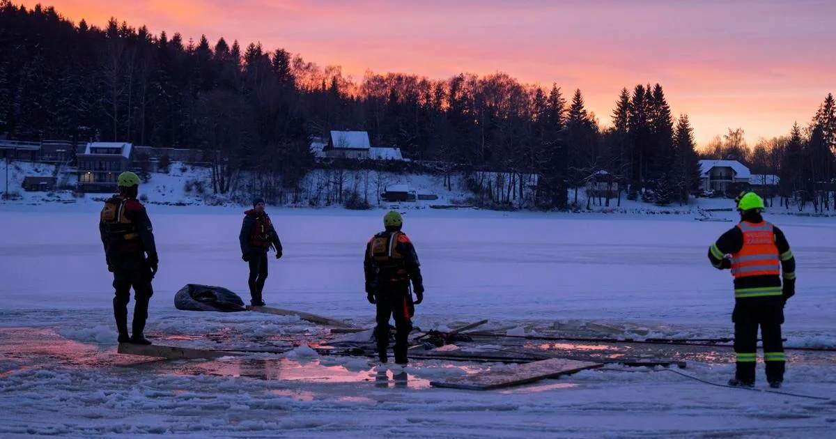Ilustrace k článku: Jak bezpečně bruslit na zamrzlých plochách? Záchranář radí, jak rozpoznat bezpečný led