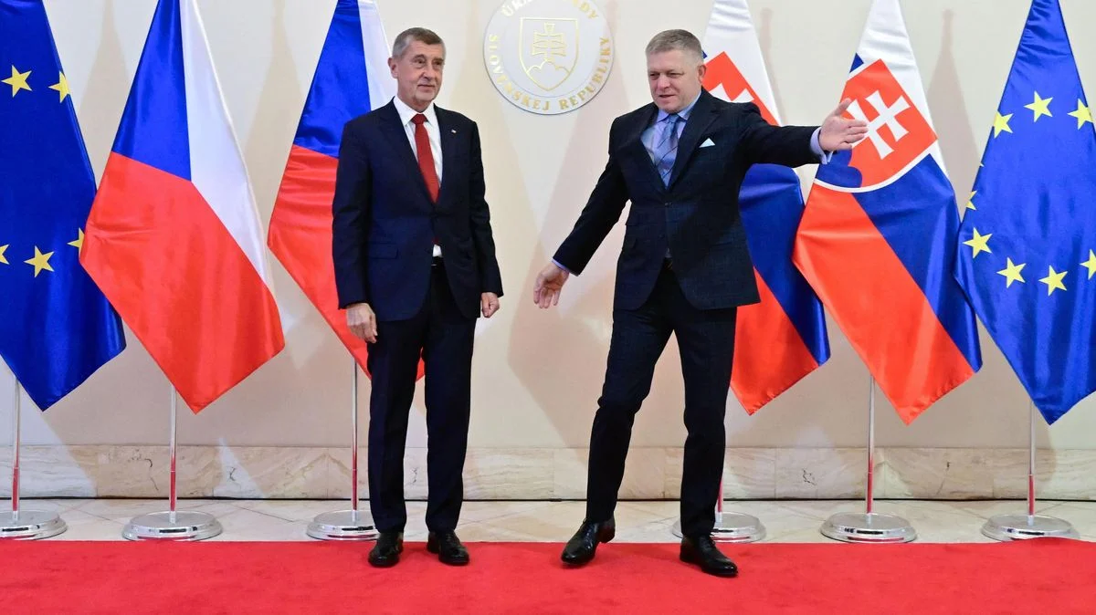 Ilustrace k článku: Babiš a Fico se shodli na obnově spolupráce mezi Českem a Slovenskem