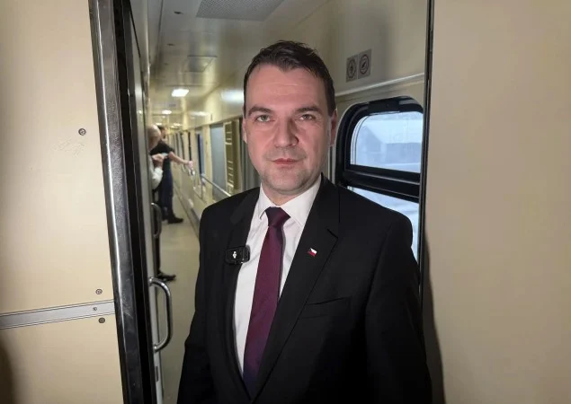 Zpráva: Nový ministr zahraničí ČR Petr Mačinka přicestoval do Kyjeva