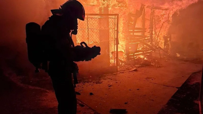 Zpráva: Na Prostějovsku hořela garáž a kůlna, škoda 250 tisíc korun