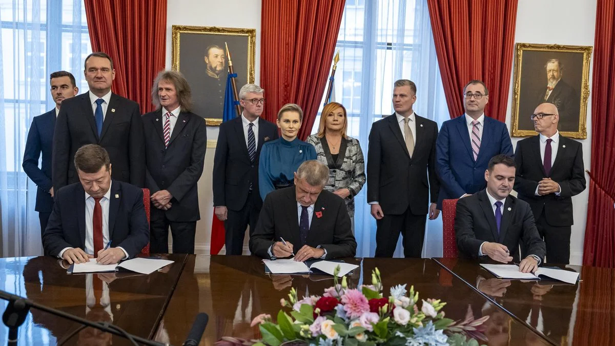 Иллюстрация к статье: Партия ANO сохраняет лидирующие позиции, SPD и автомобилисты теряют поддержку по последнему опросу