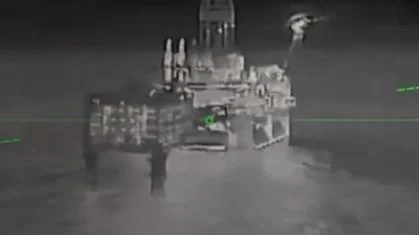 Zpráva: Ukrajinské síly zasáhly tři plošiny Lukoilu v Kaspickém moři